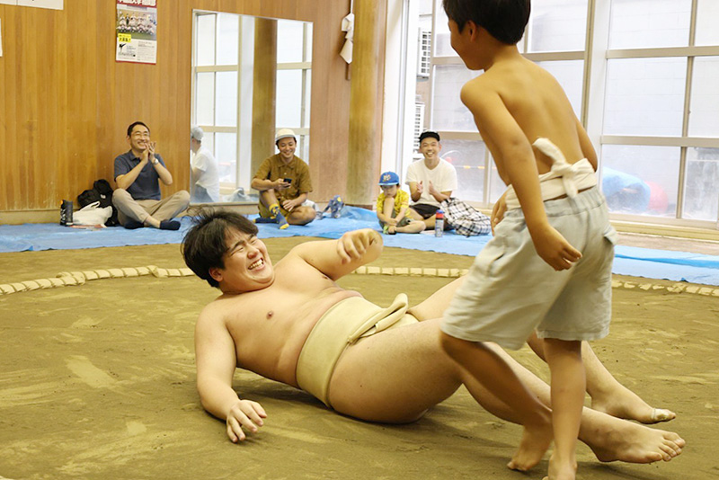 ちびっこ相撲教室