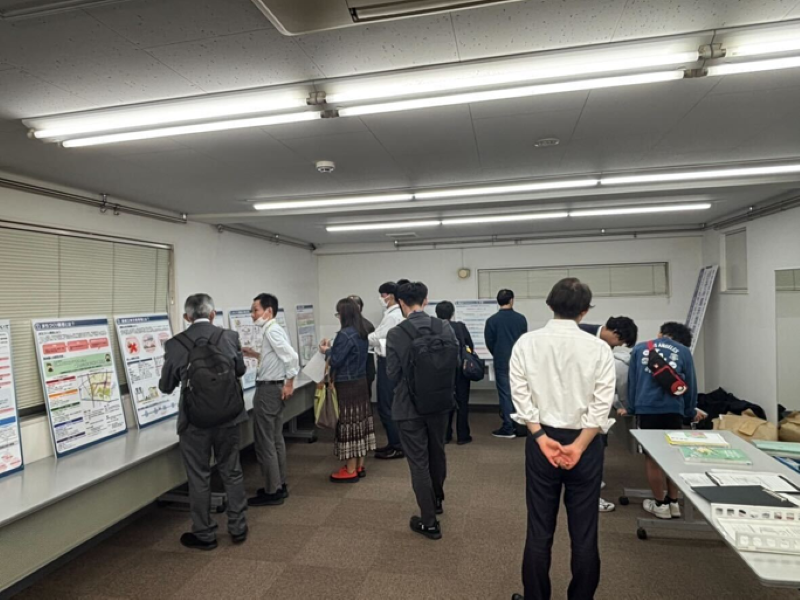 「東伏見駅周辺地区まちづくり基本計画」に関するパネル展示型説明会